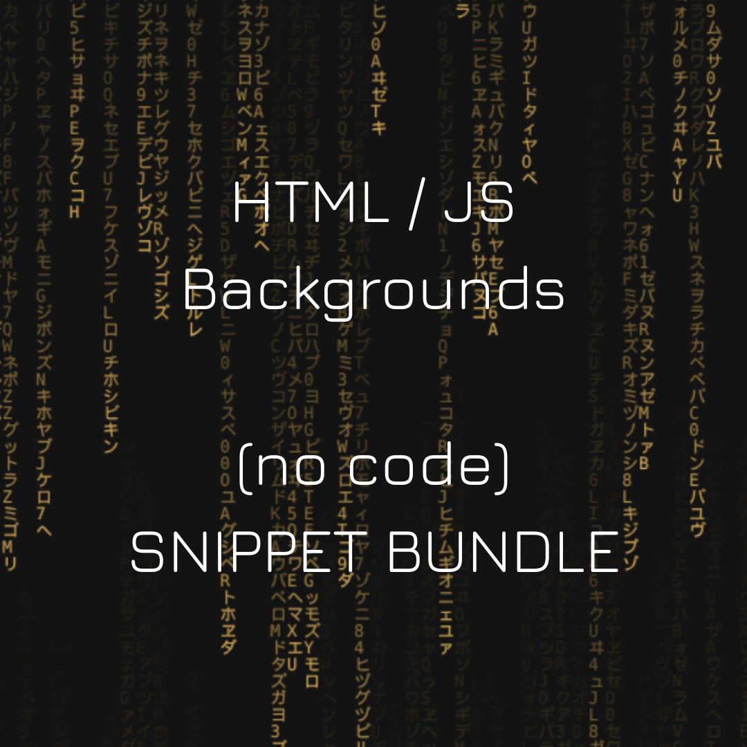 Animated Background Pack for WordPress - 15+ Premium HTML Snippets + Installation Course